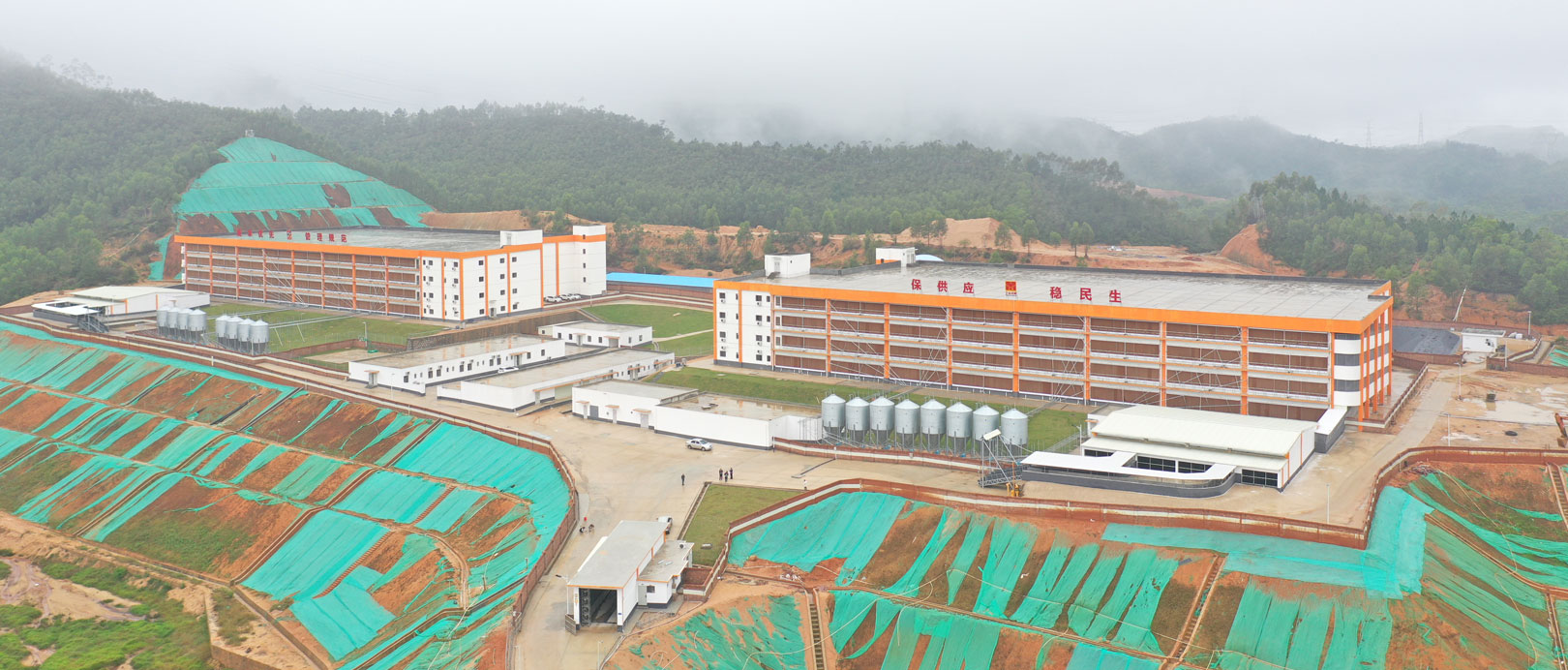 Proyek Peternakan Babi Bertingkat Guangdong Jinxinnong