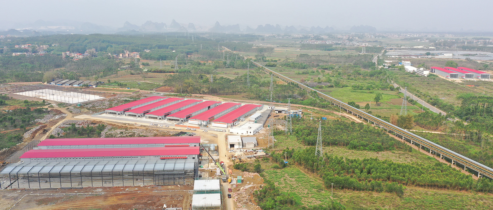 Proyek peternakan lapisan rantai industri penuh Guigang Tongfa 3,6 juta burung